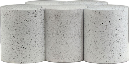 Dimple - 5 Piece Modular Coffee Table - Terazzo Finish