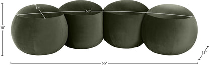 Apollo - Velvet Bench