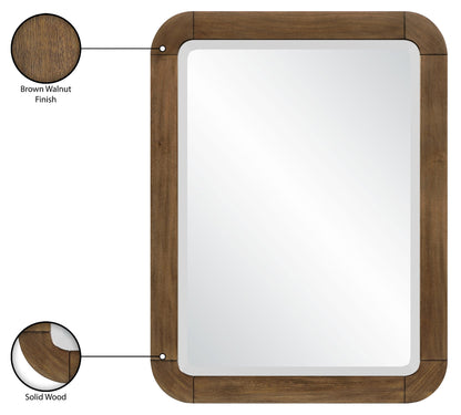 Tiberio - Solid Wood Mirror