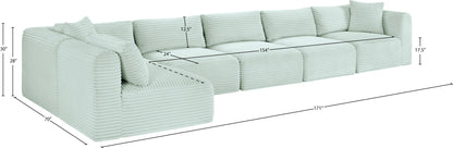 Shaggy - 6 Piece Modular Sectional