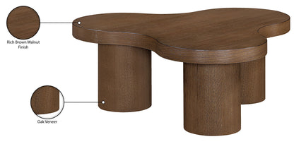 Cove - Oak Veneer And Solid Wood Coffee Table