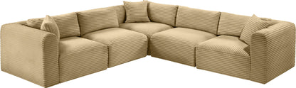 Shaggy - 5 Piece Modular Corner Sectional
