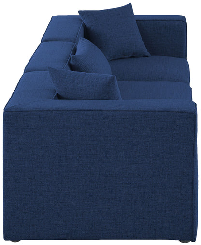 Cube - Linen Modular 3 Seat Sofa