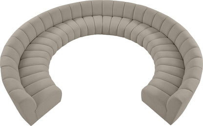 Infinity - 10 Piece Boucle Modular Sectional