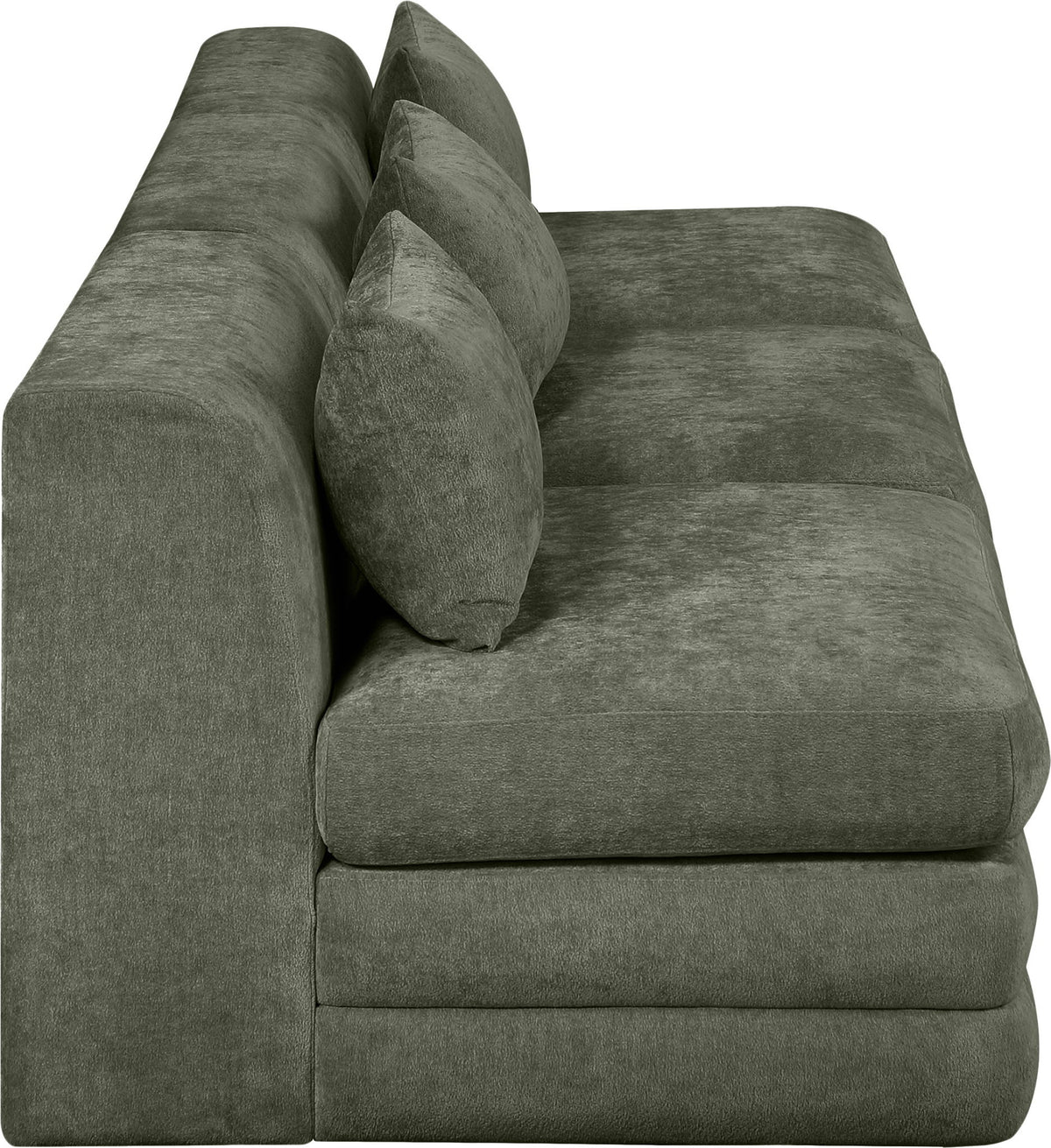 Stellar - 3 Piece 114" Upholstered Modular Armless Sofa