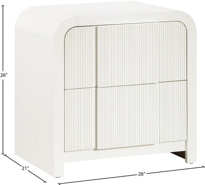 Fluted - Night Stand
