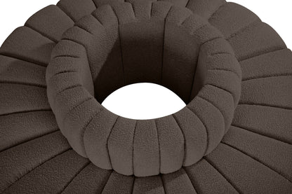 Arc - Boucle Fabric 8 Piece Round Modular Sofa