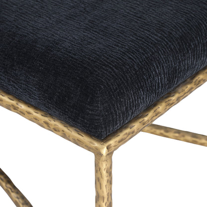 Valley - Bench With Gold Frame