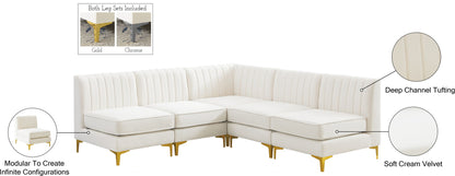 Alina - 5 Piece Armless Sectional