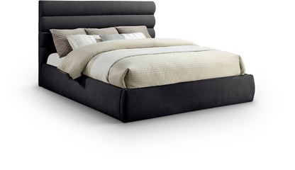 Adam - Chenille Fabric Bed With 52" Headboard