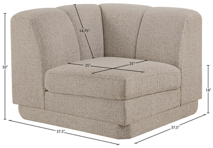 Modari - Fabric Upholstered Corner Chair