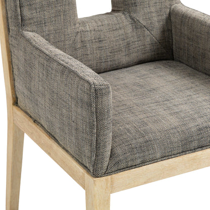 Gwendolyn - Dining Arm Chair With Natural Frame
