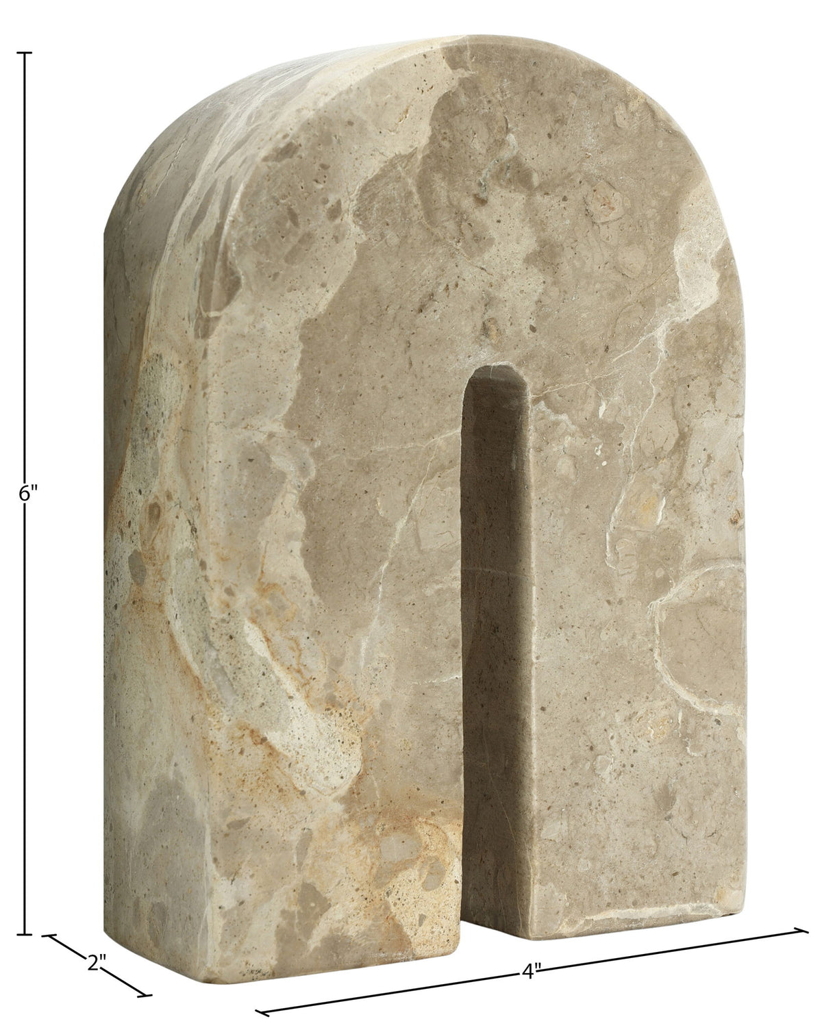 Phillipe - Genuine Marble Bookend