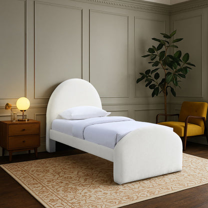 Andaz - Chenille Fabric Upholstered Bed
