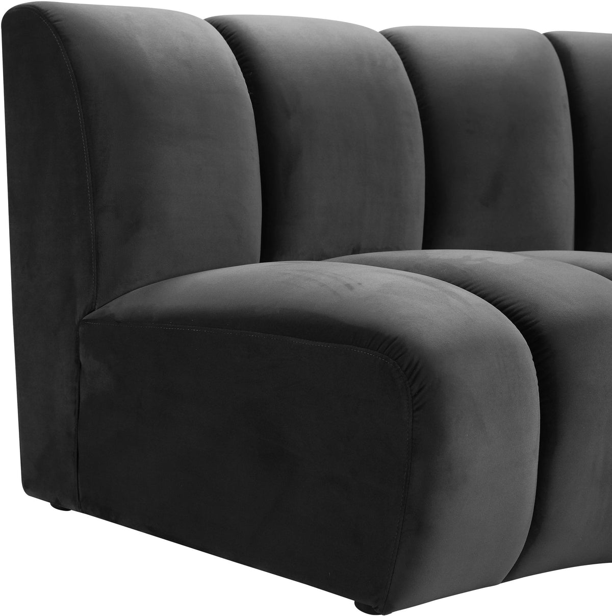 Infinity - 8 Piece Velvet Modular Sectional