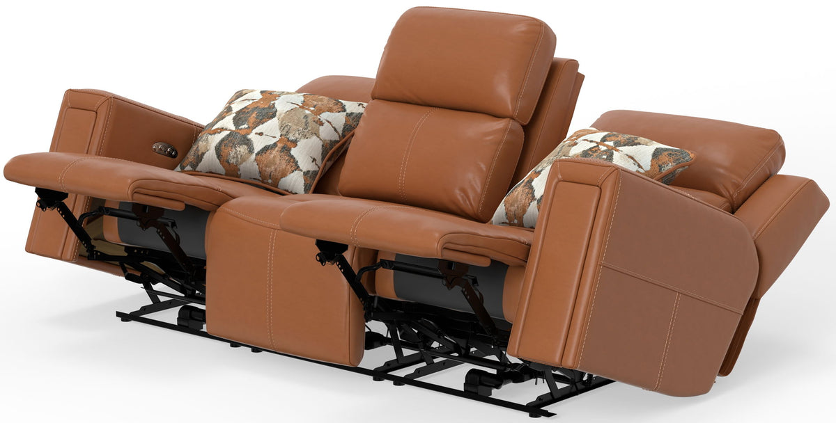 Arezzo - Power Headrest Power Reclining Sofa With Zero Gravity/Extended Ottoman