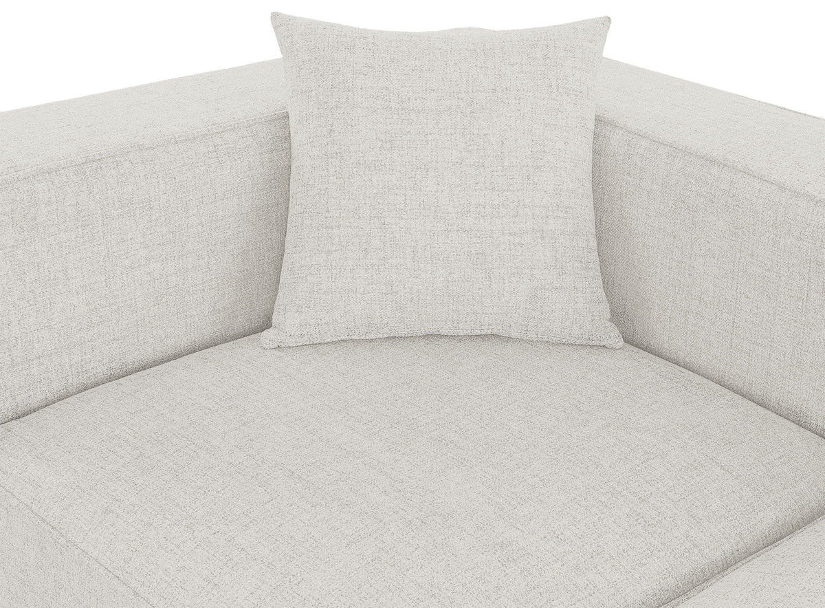 Cube - Linen 5 Piece Modular Corner Sectional