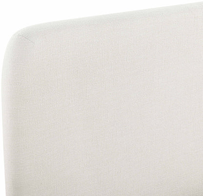 Fira - Linen Textured Fabric Upholstered Bed