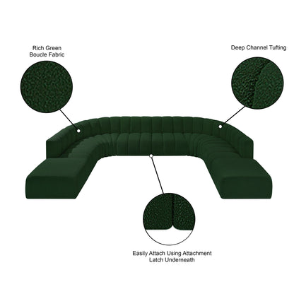 Arc - Boucle Fabric Modular Sectional