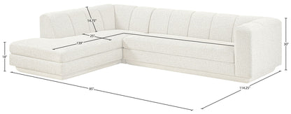 Modari - Sectional - Cream