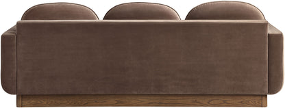 Diviento - Velvet Performance Fabric Upholstered Sofa
