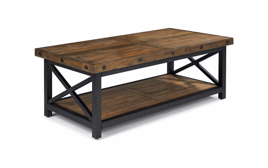 FLEXSTEEL CARPENTER RECTANGULAR COFFEE TABLE