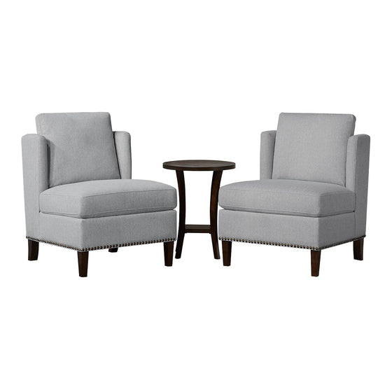 THOMASVILLE ARLO FABRIC CHAIR SET